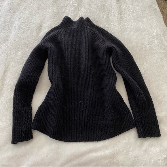 Madewell Northfield Mockneck Ribbed Sweater - Picture 4 of 7